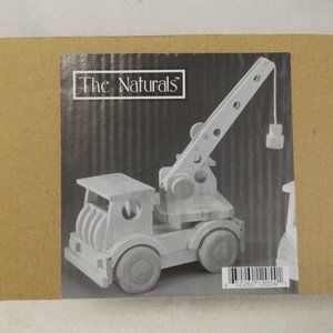 THE NATURALS WOOD CRANE TRUCK